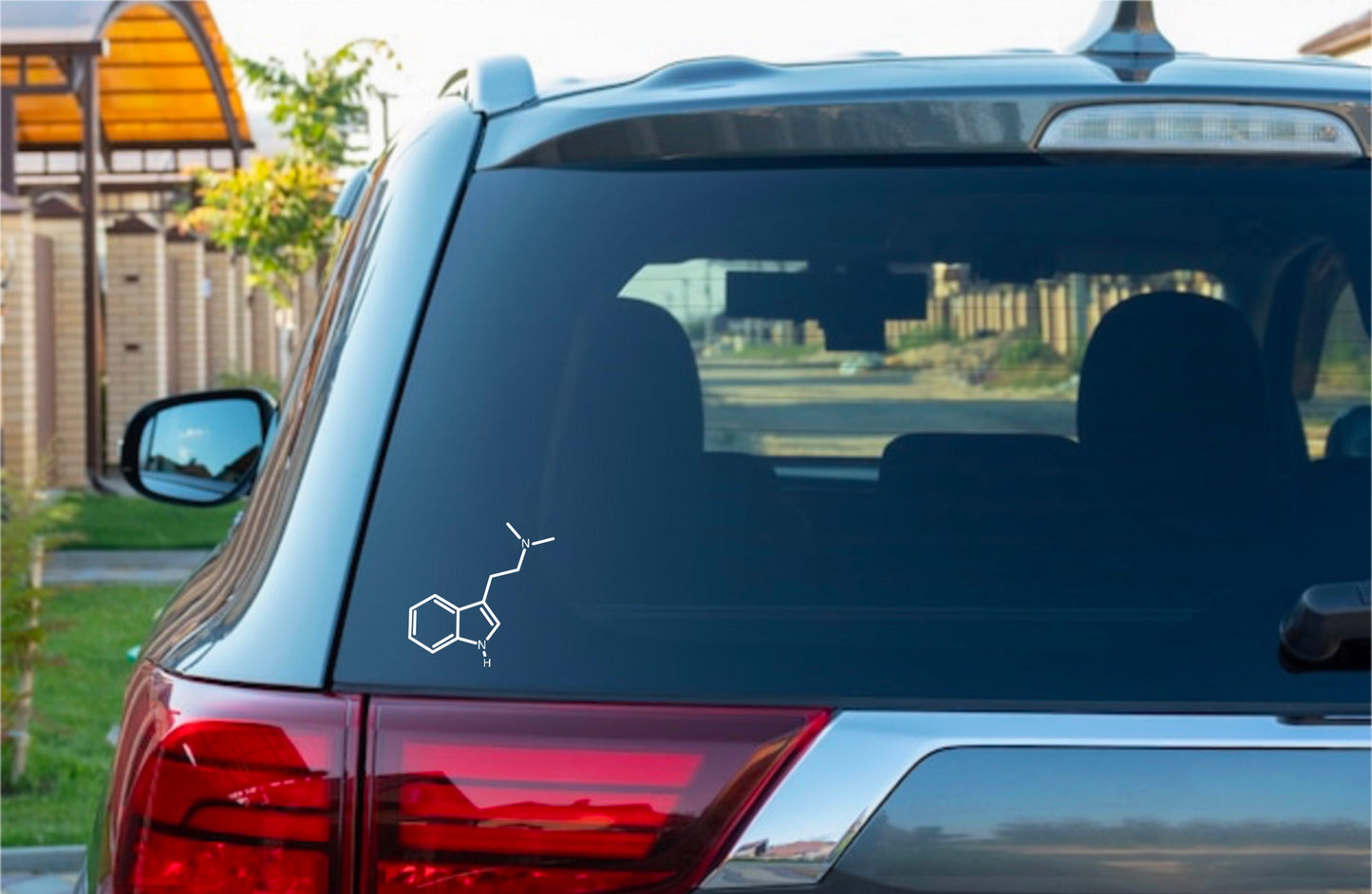 DMT Molecule Vinyl Car Decal